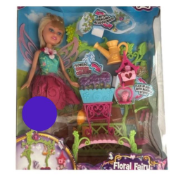 Muñeca Floral Fairy Garden Zuru SPARKLE Girlz con accesorios